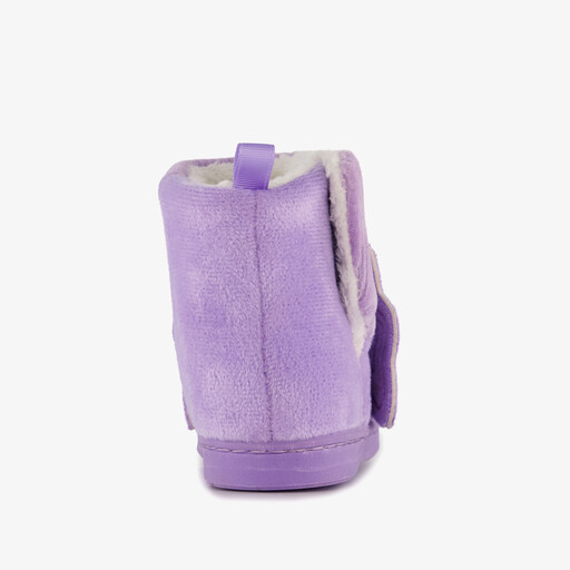 Unicorn pantoffels met antislipzool paars