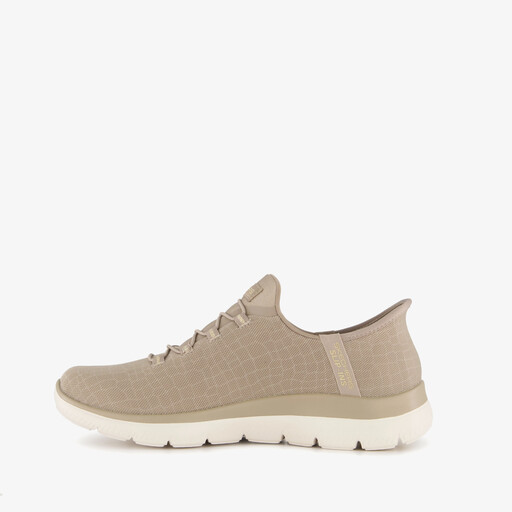 Slip-ins Summits dames sneakers beige