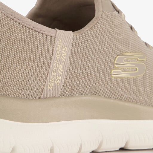 Slip-ins Summits dames sneakers beige
