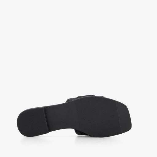 Dames slippers zwart