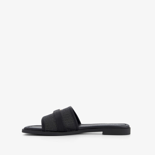 Dames slippers zwart
