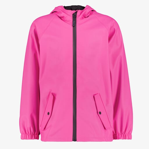 Kinder regenjas fuchsia