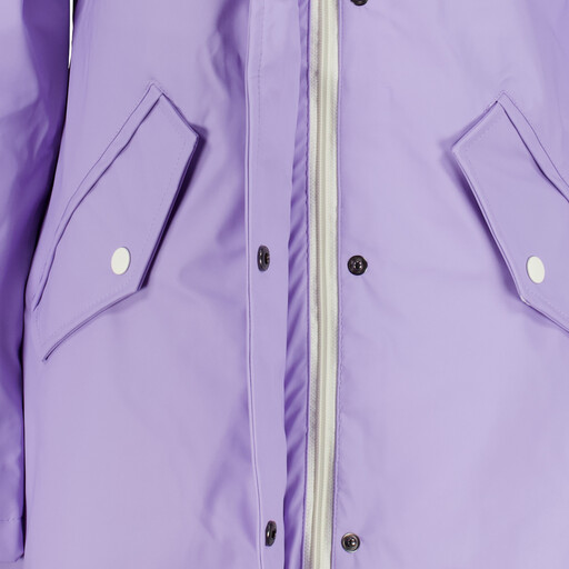 Dames regenjas paars