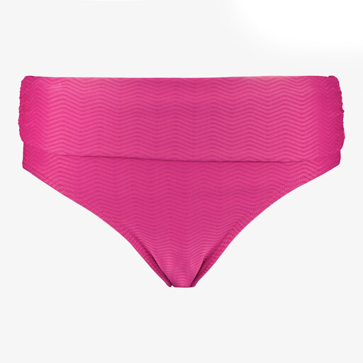 Dames bikinibroekje met overslag roze