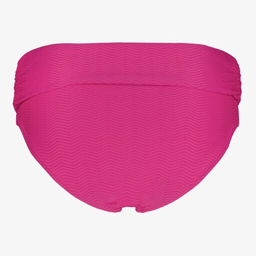 Dames bikinibroekje met overslag roze
