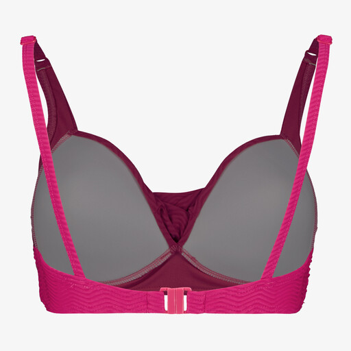 Voorgevormde dames bikinitop roze
