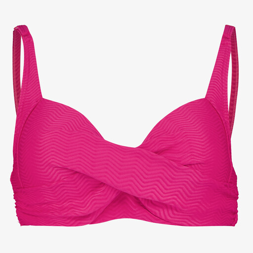 Voorgevormde dames bikinitop roze