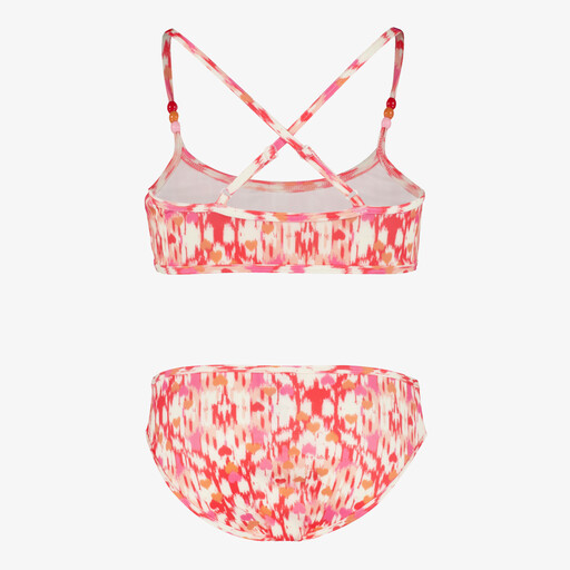 Meisjes bikini met print roze