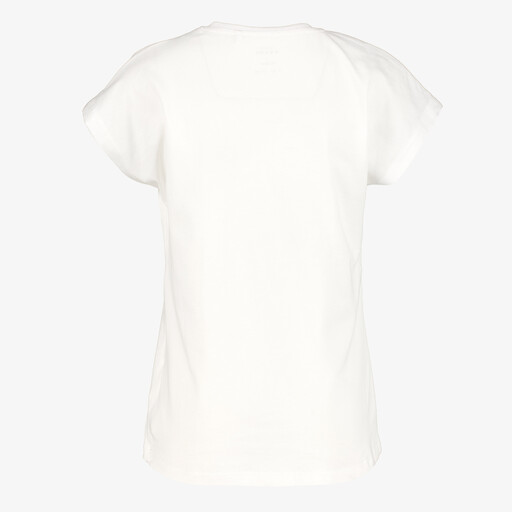 Meisjes T-shirt met opdruk wit