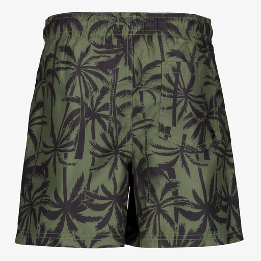 Jongens zwemshort met palmbomen groen