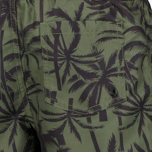 Jongens zwemshort met palmbomen groen