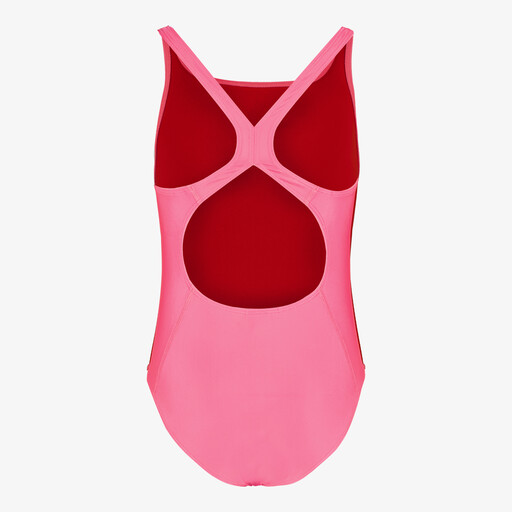 C-Back meisjes badpak roze wit