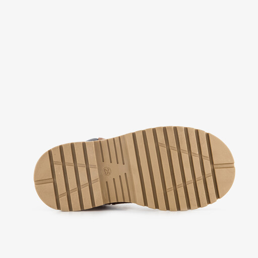 Leren jongens veterschoenen bruin