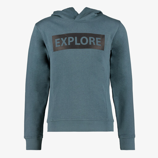 Jongens hoodie blauw