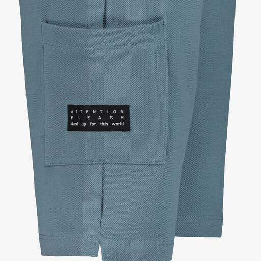 Jongens sweatshort blauw