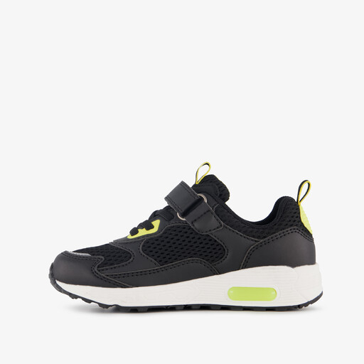 Jongens sneakers met airzool zwart geel