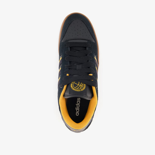 Rapid Court Low heren sneakers zwart geel