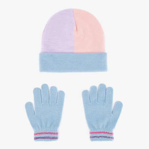 Kinder set muts handschoenen