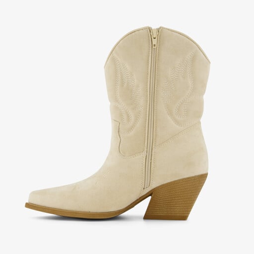 Dames western laarzen beige