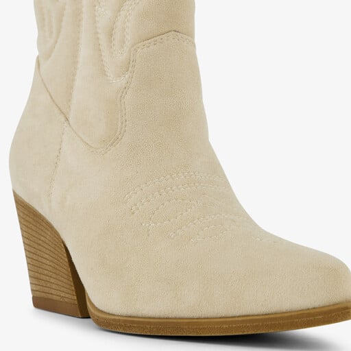 Dames western laarzen beige