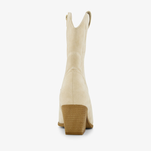 Dames western laarzen beige
