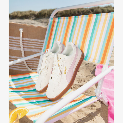 Club II dames sneakers wit roze