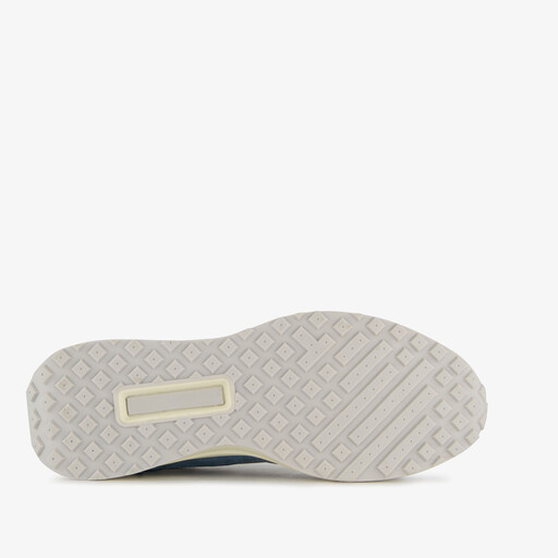 Heren sneakers wit blauw