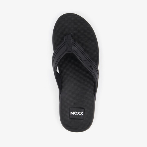 Heren teenslippers zwart