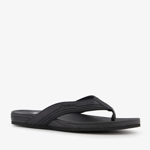Heren teenslippers zwart
