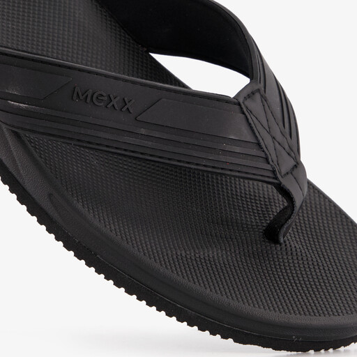 Heren teenslippers zwart