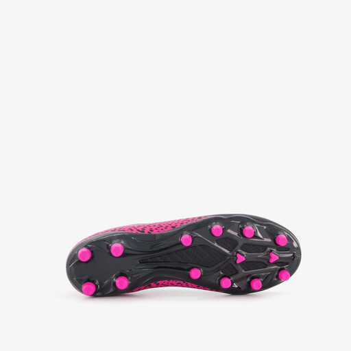 FG dames voetbalschoenen zwart roze