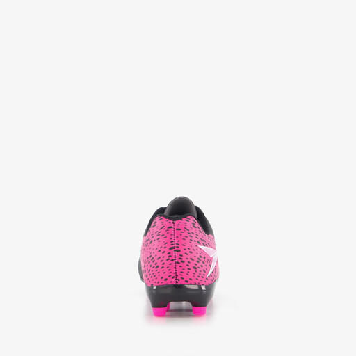 FG dames voetbalschoenen zwart roze
