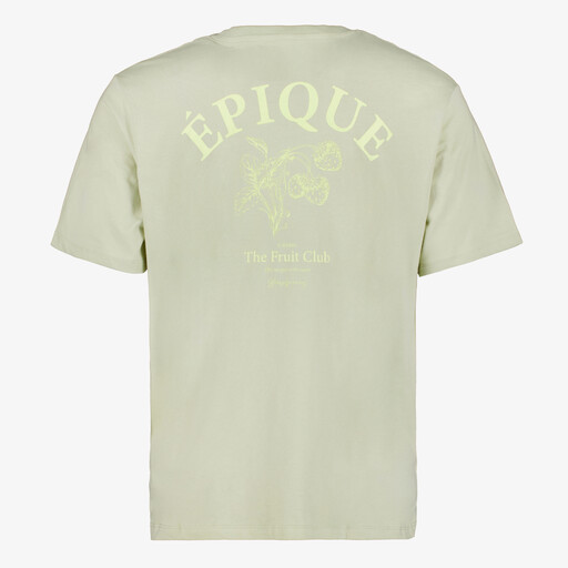 Heren T-shirt met backprint