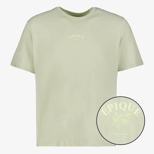 Heren T-shirt met backprint