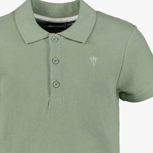 Jongens polo groen