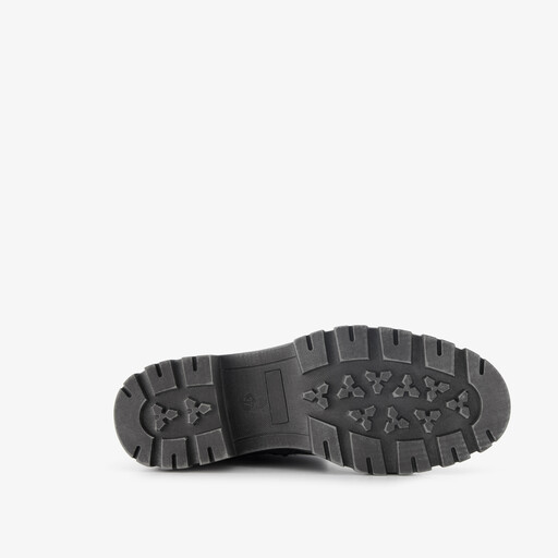 Dames boots met hak zwart