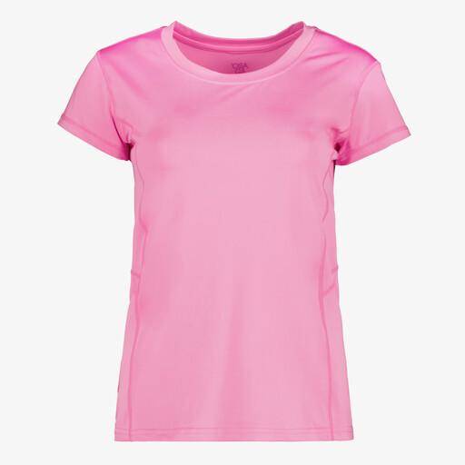 Dames sport T-shirt roze