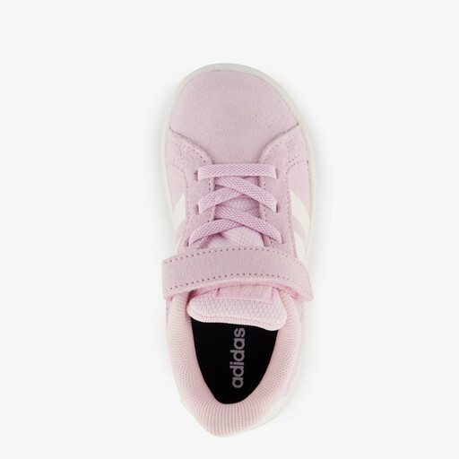 Grand Court 00s meisjes sneakers roze wit