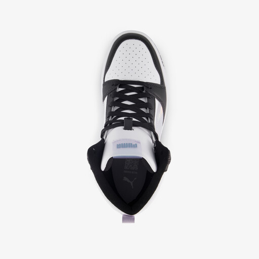 Rebound V6 Mid Space Belle meisjes sneakers zwart lila