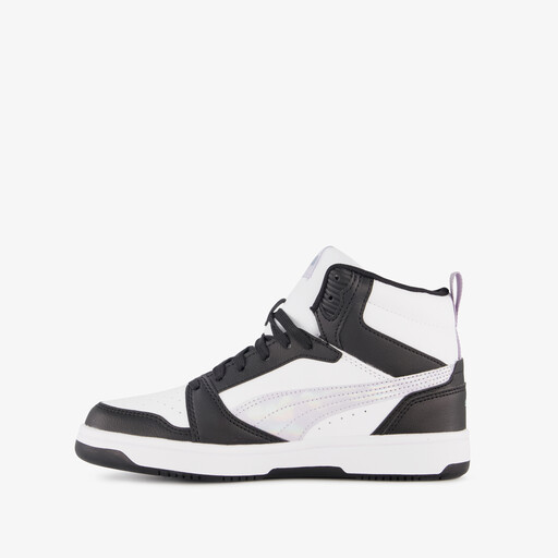 Rebound V6 Mid Space Belle meisjes sneakers zwart lila