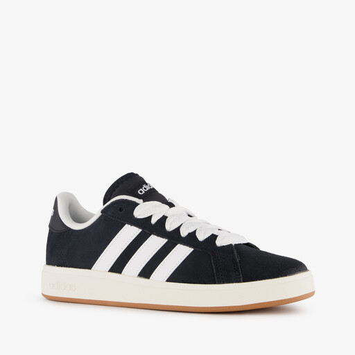 Grand Court Base 00s dames sneakers zwart wit