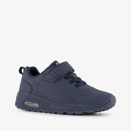 Jongens sneakers met airzool donkerblauw