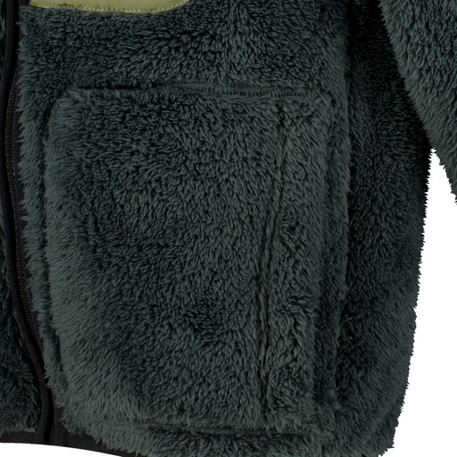 Teddy outdoor vest groen