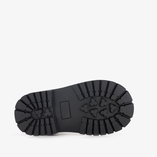 Meisjes veterboots roze paars