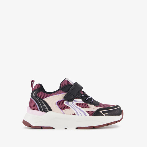 Meisjes sneakers paars roze