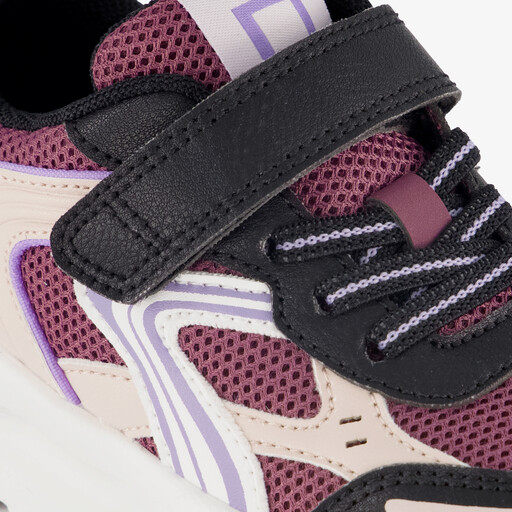 Meisjes sneakers paars roze
