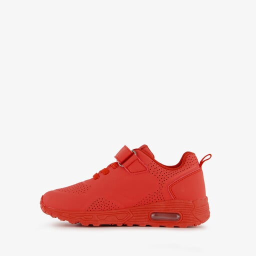 Jongens sneakers met airzool rood
