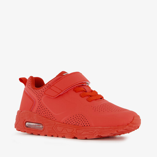 Jongens sneakers met airzool rood