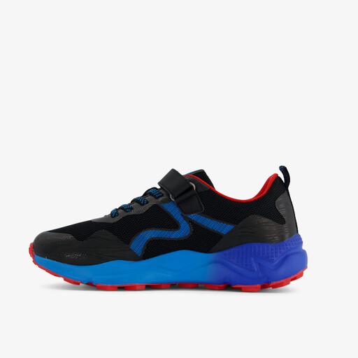 Jongens sneakers zwart blauw