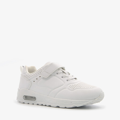 Jongens sneakers wit met airzool